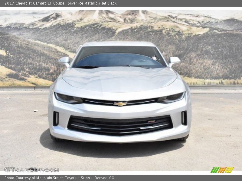 Silver Ice Metallic / Jet Black 2017 Chevrolet Camaro LT Coupe
