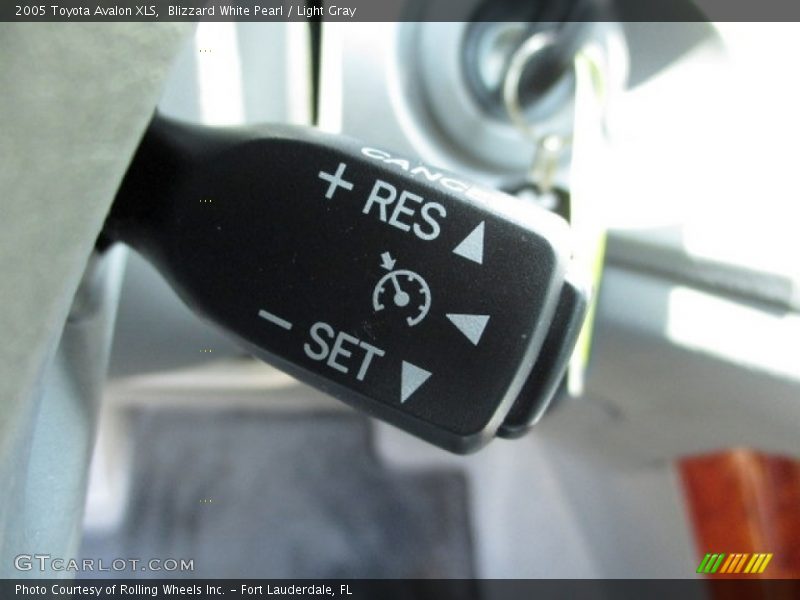 Blizzard White Pearl / Light Gray 2005 Toyota Avalon XLS