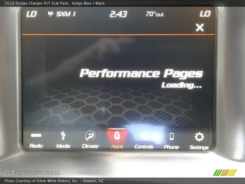 Indigo Blue / Black 2019 Dodge Charger R/T Scat Pack