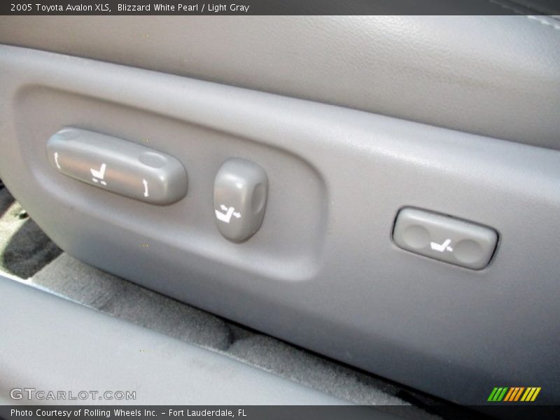 Blizzard White Pearl / Light Gray 2005 Toyota Avalon XLS