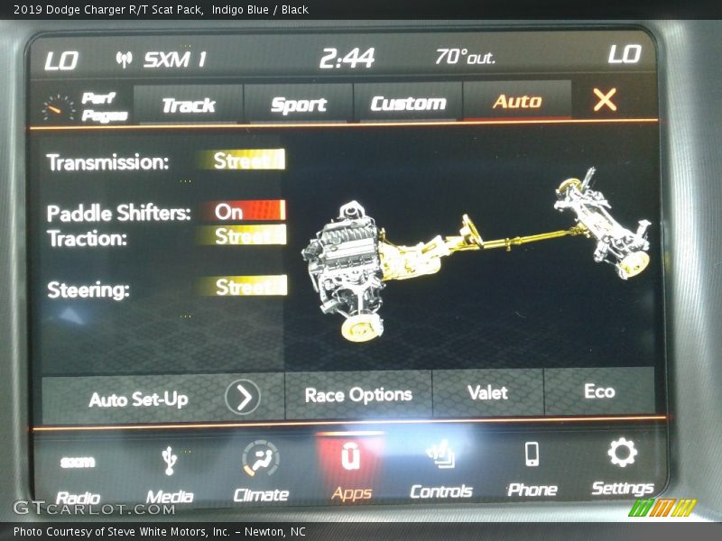 Indigo Blue / Black 2019 Dodge Charger R/T Scat Pack