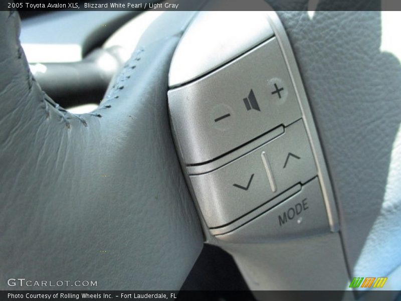 Blizzard White Pearl / Light Gray 2005 Toyota Avalon XLS