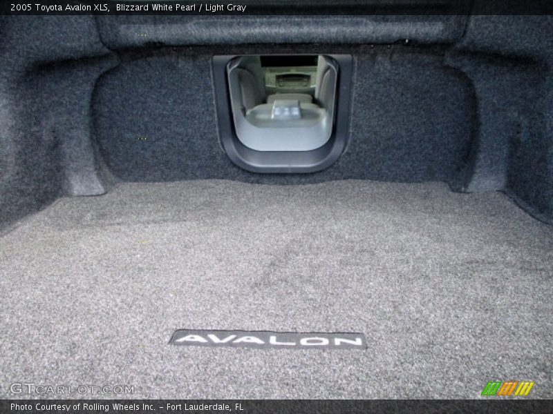 Blizzard White Pearl / Light Gray 2005 Toyota Avalon XLS