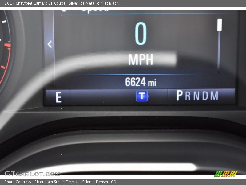 Silver Ice Metallic / Jet Black 2017 Chevrolet Camaro LT Coupe