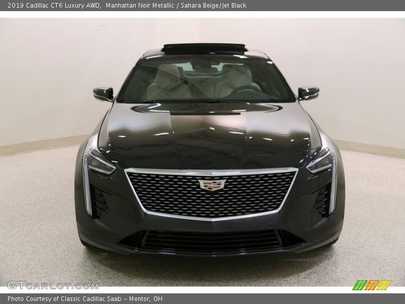 Manhattan Noir Metallic / Sahara Beige/Jet Black 2019 Cadillac CT6 Luxury AWD