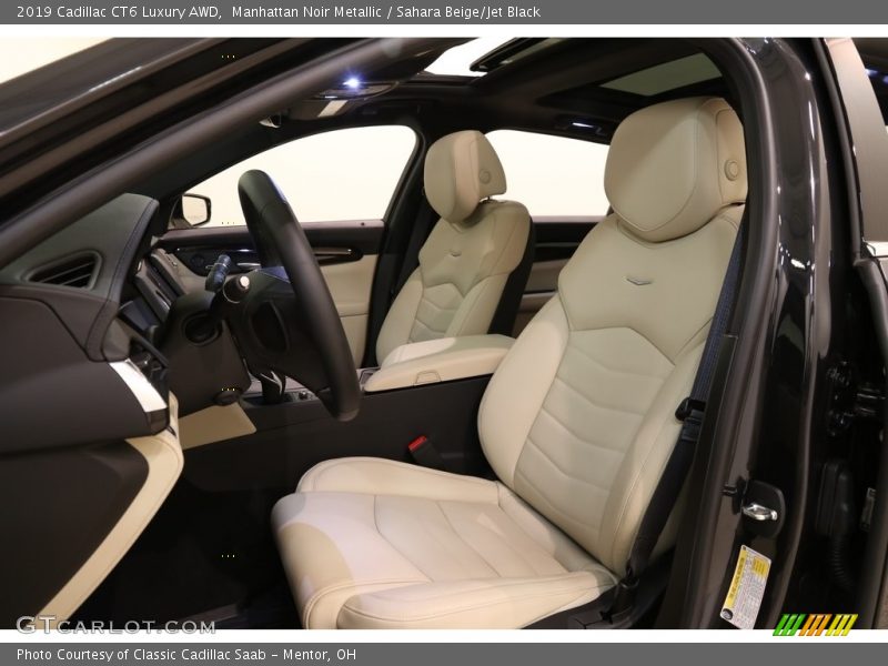 Manhattan Noir Metallic / Sahara Beige/Jet Black 2019 Cadillac CT6 Luxury AWD