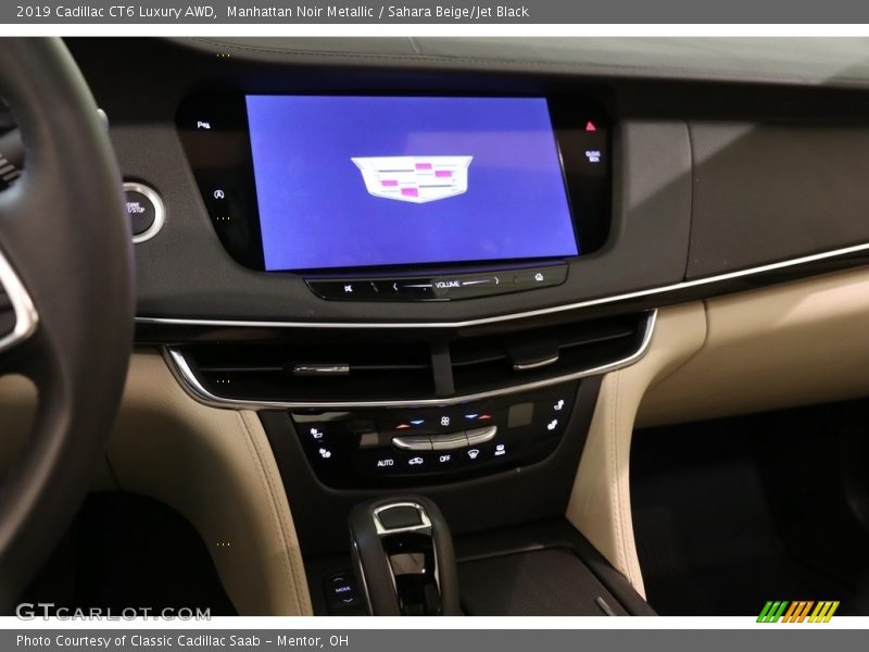Manhattan Noir Metallic / Sahara Beige/Jet Black 2019 Cadillac CT6 Luxury AWD