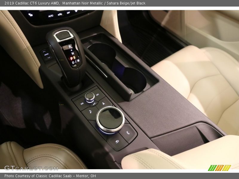 Manhattan Noir Metallic / Sahara Beige/Jet Black 2019 Cadillac CT6 Luxury AWD