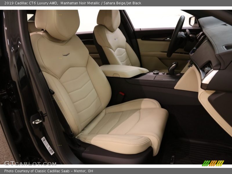 Manhattan Noir Metallic / Sahara Beige/Jet Black 2019 Cadillac CT6 Luxury AWD