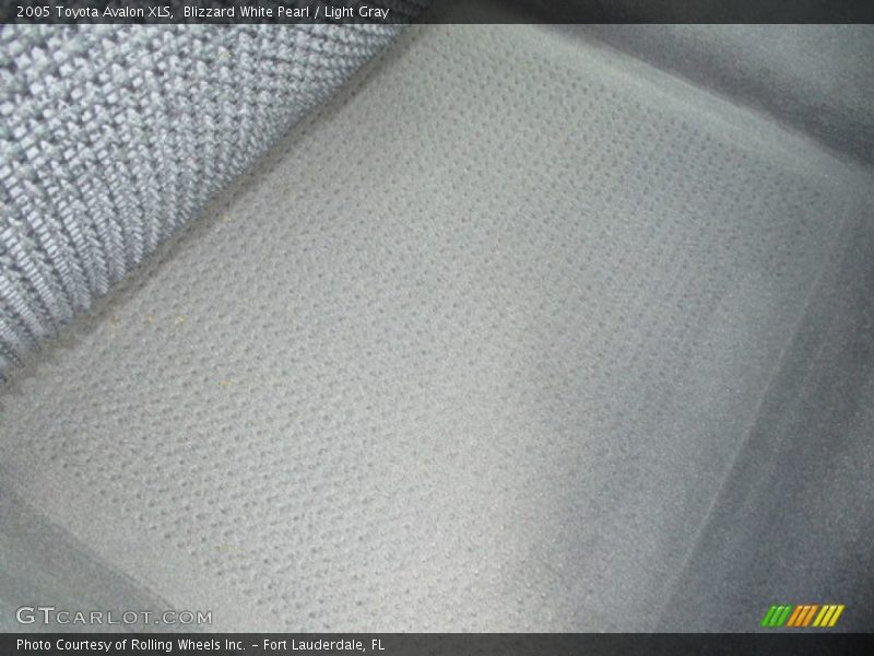 Blizzard White Pearl / Light Gray 2005 Toyota Avalon XLS