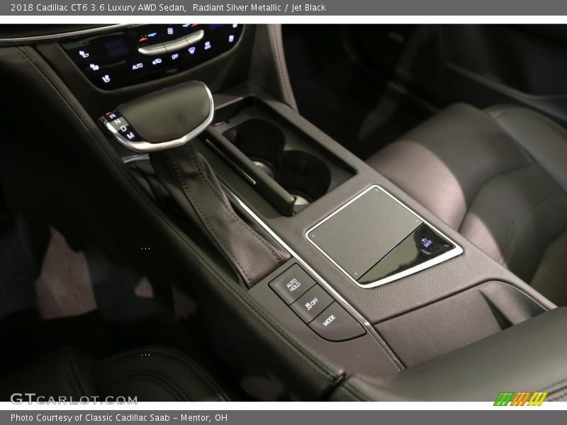 Radiant Silver Metallic / Jet Black 2018 Cadillac CT6 3.6 Luxury AWD Sedan