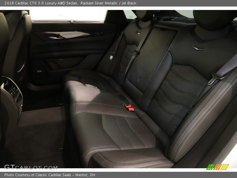 Radiant Silver Metallic / Jet Black 2018 Cadillac CT6 3.6 Luxury AWD Sedan