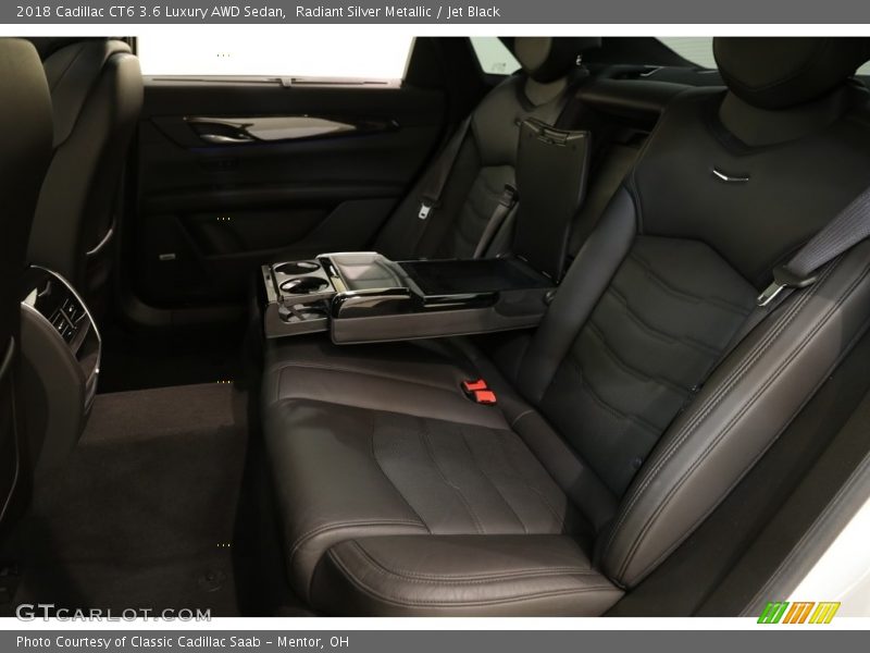 Radiant Silver Metallic / Jet Black 2018 Cadillac CT6 3.6 Luxury AWD Sedan