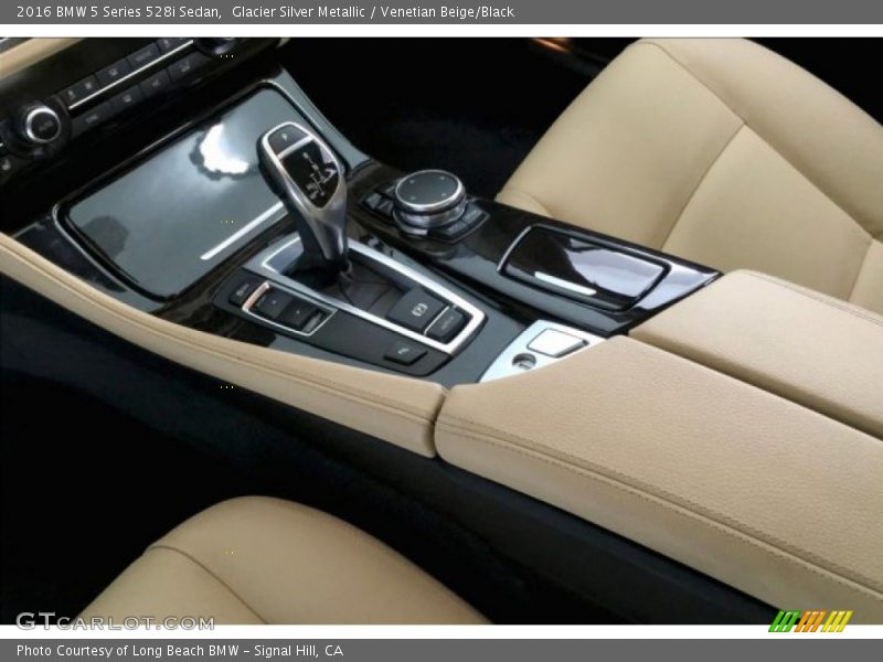 Glacier Silver Metallic / Venetian Beige/Black 2016 BMW 5 Series 528i Sedan
