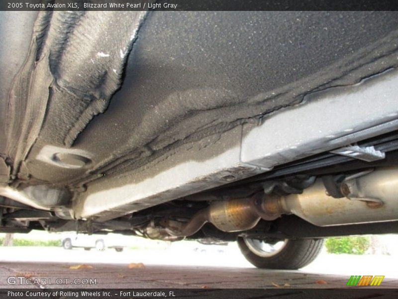 Blizzard White Pearl / Light Gray 2005 Toyota Avalon XLS