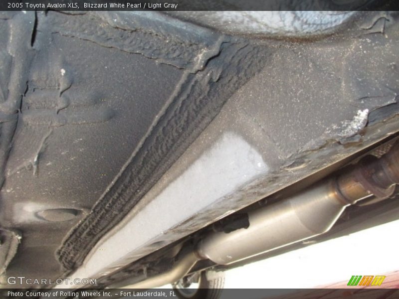 Blizzard White Pearl / Light Gray 2005 Toyota Avalon XLS