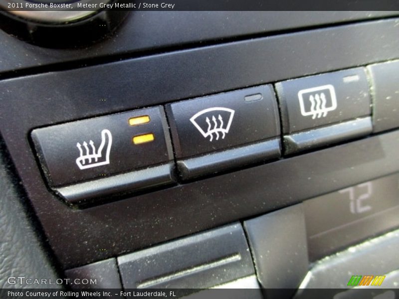 Meteor Grey Metallic / Stone Grey 2011 Porsche Boxster