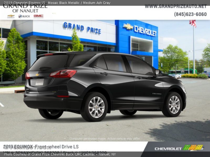 Mosaic Black Metallic / Medium Ash Gray 2019 Chevrolet Equinox LS