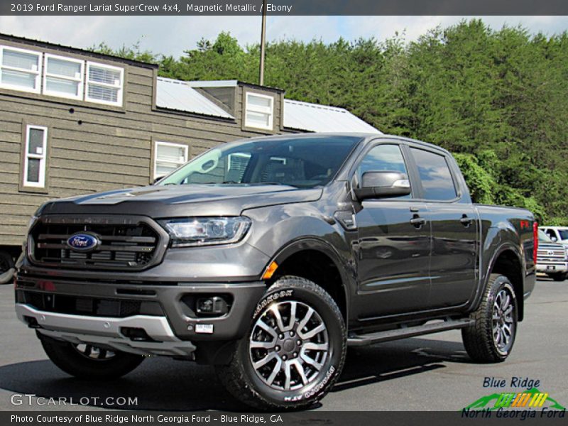 Magnetic Metallic / Ebony 2019 Ford Ranger Lariat SuperCrew 4x4
