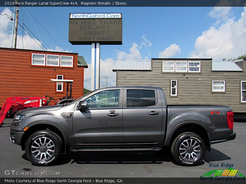 Magnetic Metallic / Ebony 2019 Ford Ranger Lariat SuperCrew 4x4