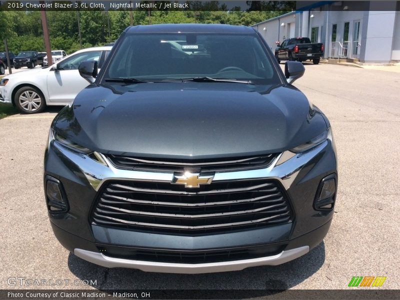 Nightfall Metallic / Jet Black 2019 Chevrolet Blazer 3.6L Cloth