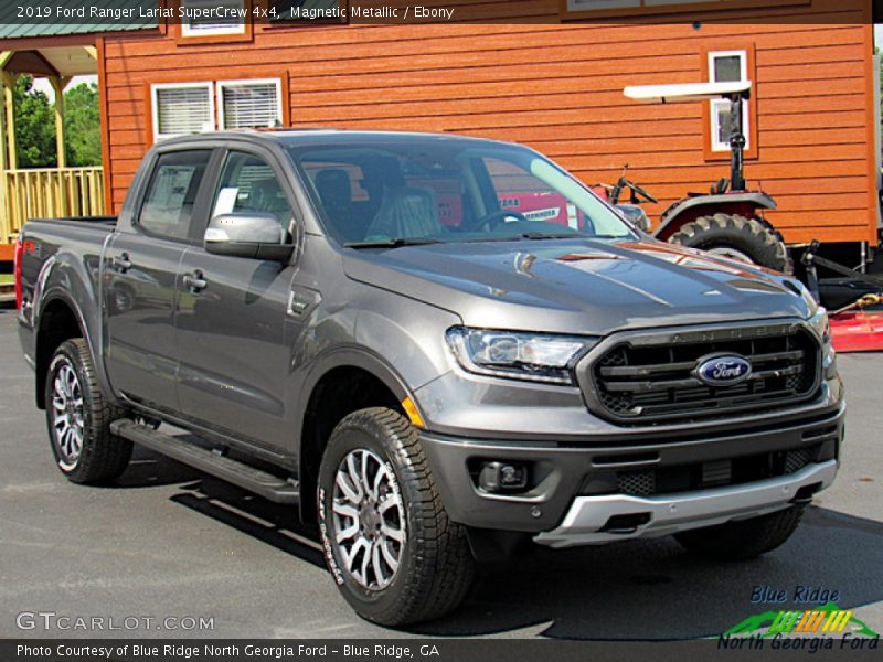 Magnetic Metallic / Ebony 2019 Ford Ranger Lariat SuperCrew 4x4