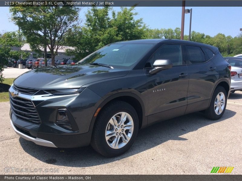 Nightfall Metallic / Jet Black 2019 Chevrolet Blazer 3.6L Cloth