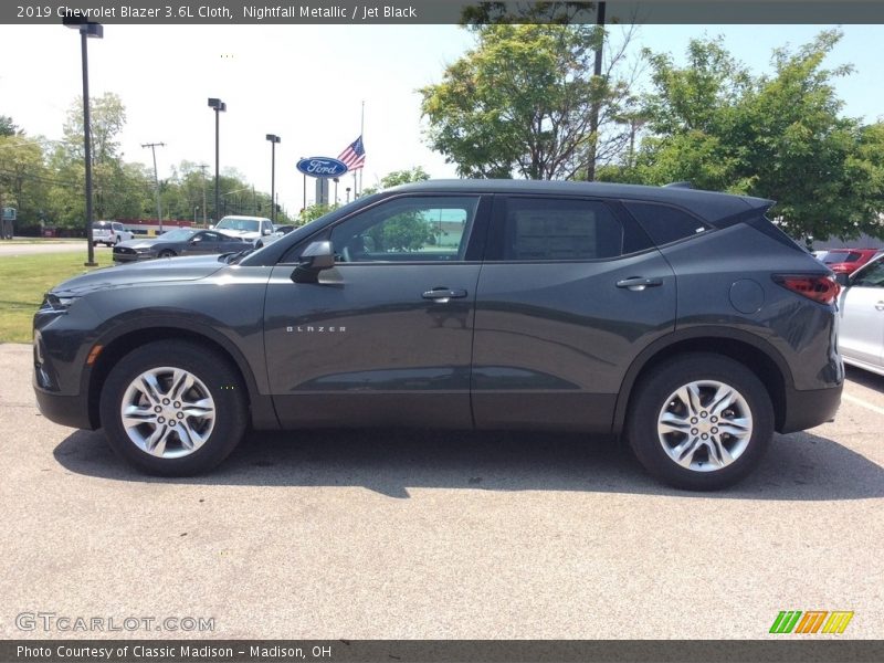 Nightfall Metallic / Jet Black 2019 Chevrolet Blazer 3.6L Cloth