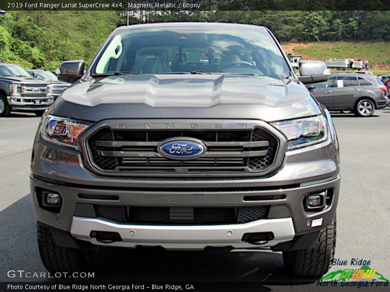 Magnetic Metallic / Ebony 2019 Ford Ranger Lariat SuperCrew 4x4