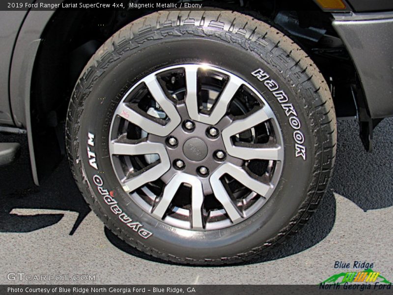 Magnetic Metallic / Ebony 2019 Ford Ranger Lariat SuperCrew 4x4