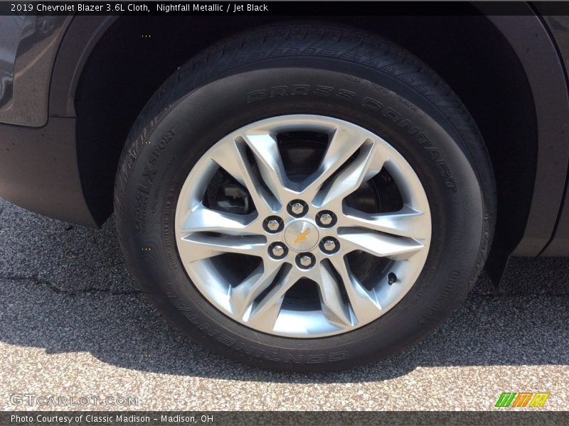 Nightfall Metallic / Jet Black 2019 Chevrolet Blazer 3.6L Cloth