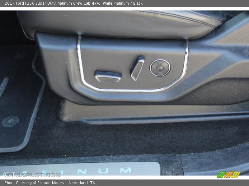 White Platinum / Black 2017 Ford F250 Super Duty Platinum Crew Cab 4x4