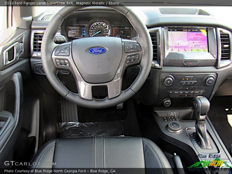 Magnetic Metallic / Ebony 2019 Ford Ranger Lariat SuperCrew 4x4