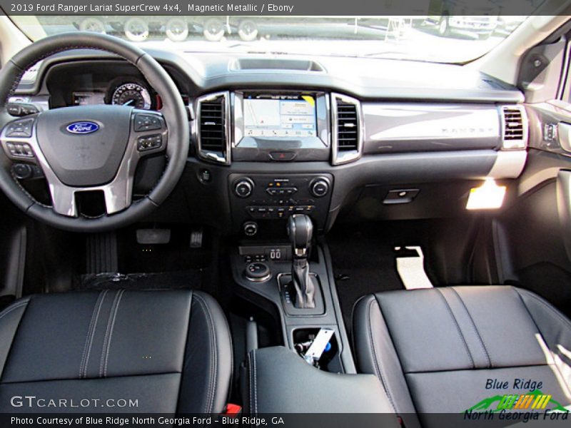 Magnetic Metallic / Ebony 2019 Ford Ranger Lariat SuperCrew 4x4