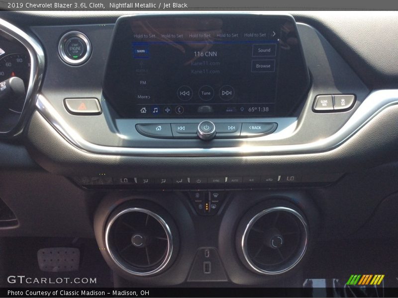 Nightfall Metallic / Jet Black 2019 Chevrolet Blazer 3.6L Cloth
