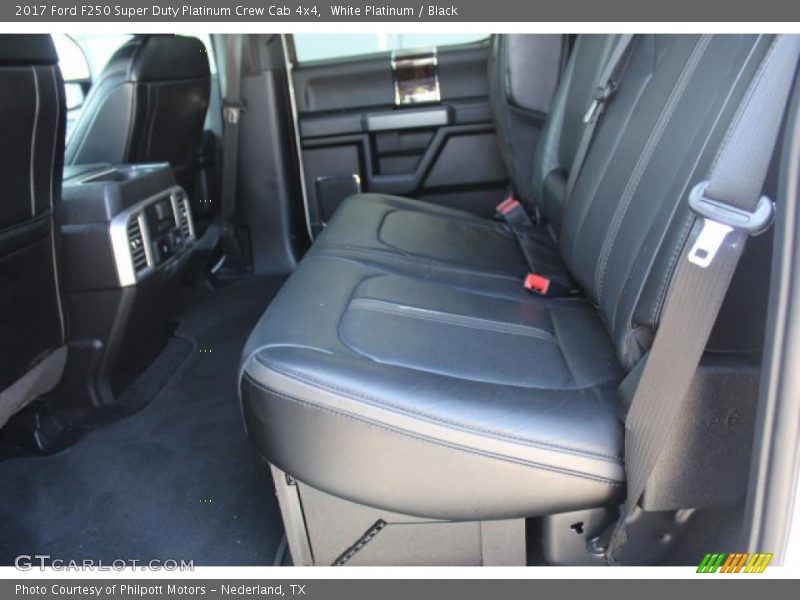 White Platinum / Black 2017 Ford F250 Super Duty Platinum Crew Cab 4x4