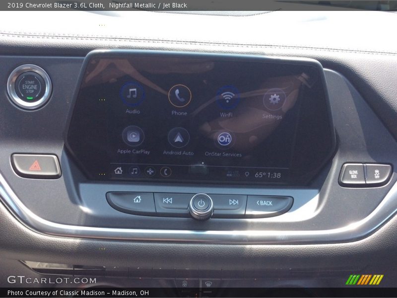 Nightfall Metallic / Jet Black 2019 Chevrolet Blazer 3.6L Cloth