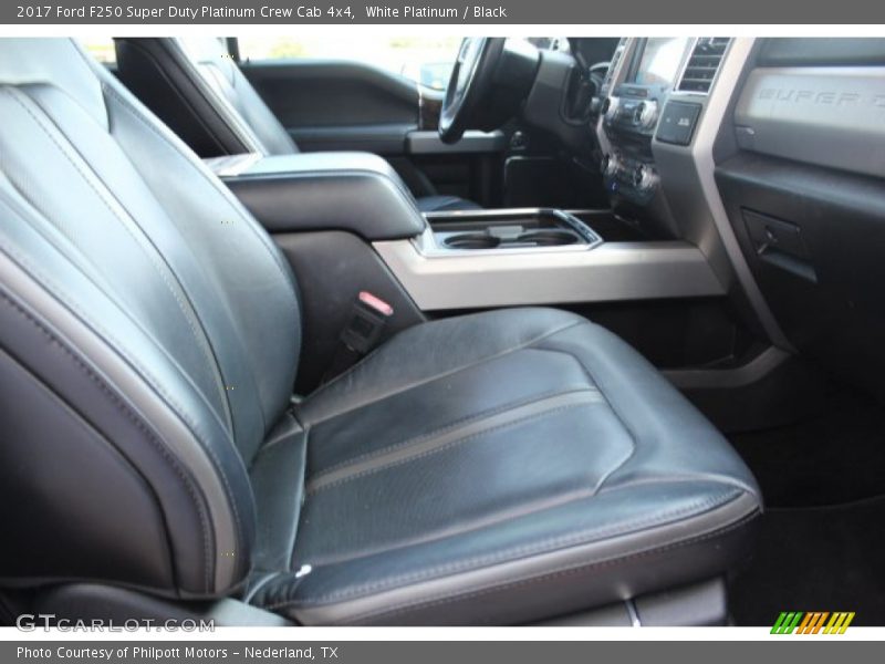 White Platinum / Black 2017 Ford F250 Super Duty Platinum Crew Cab 4x4