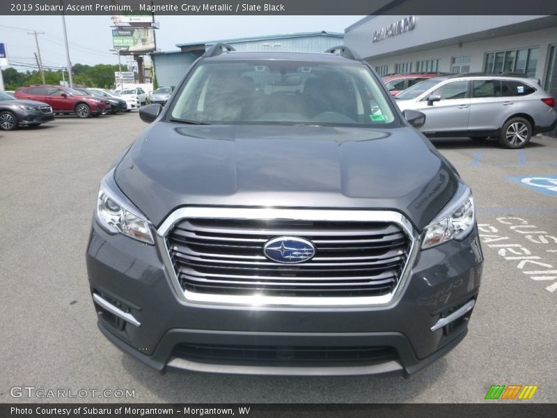 Magnetite Gray Metallic / Slate Black 2019 Subaru Ascent Premium