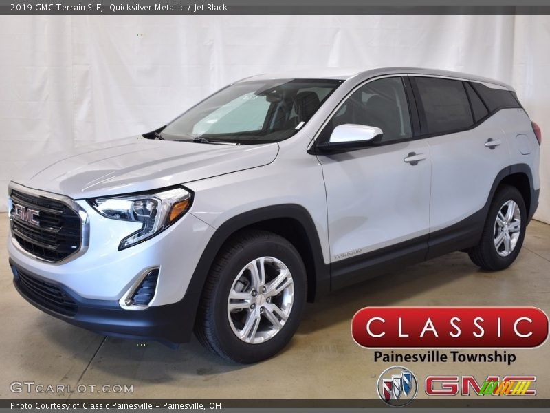 Quicksilver Metallic / Jet Black 2019 GMC Terrain SLE
