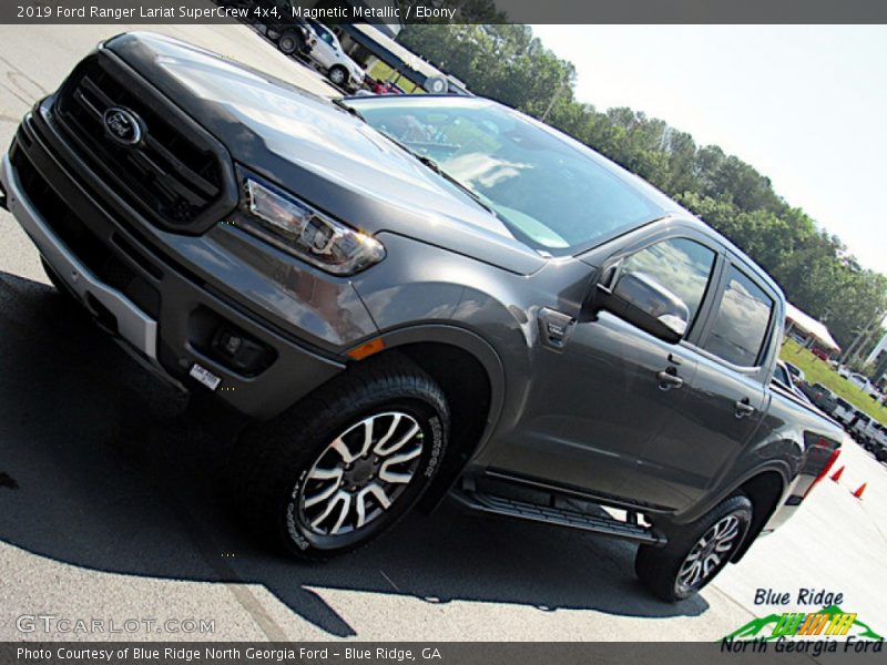 Magnetic Metallic / Ebony 2019 Ford Ranger Lariat SuperCrew 4x4