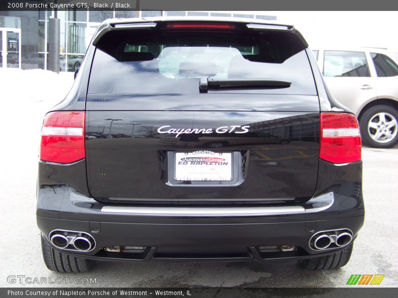Black / Black 2008 Porsche Cayenne GTS