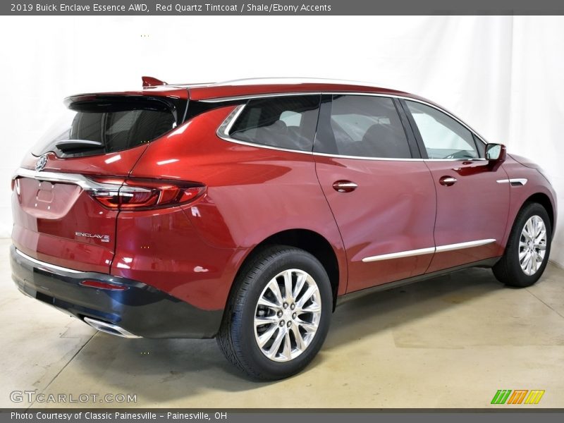 Red Quartz Tintcoat / Shale/Ebony Accents 2019 Buick Enclave Essence AWD