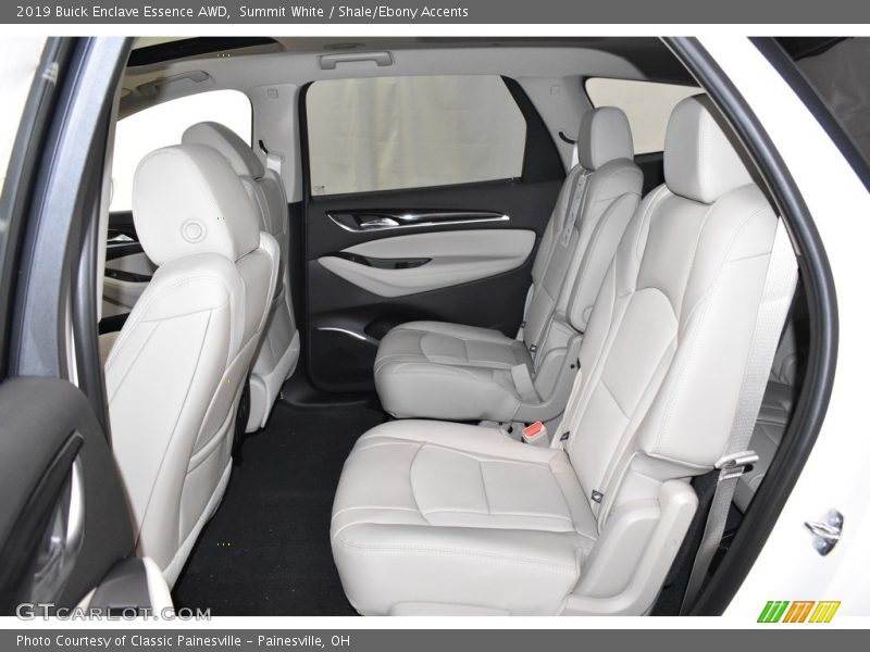 Summit White / Shale/Ebony Accents 2019 Buick Enclave Essence AWD