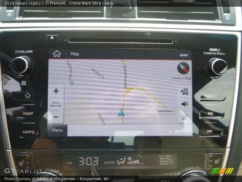 Crystal Black Silica / Ivory 2019 Subaru Legacy 2.5i Premium