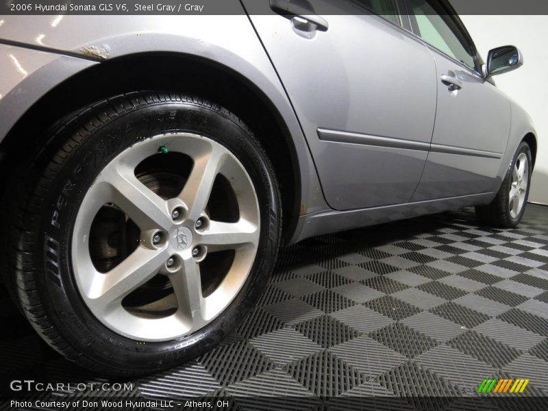 Steel Gray / Gray 2006 Hyundai Sonata GLS V6