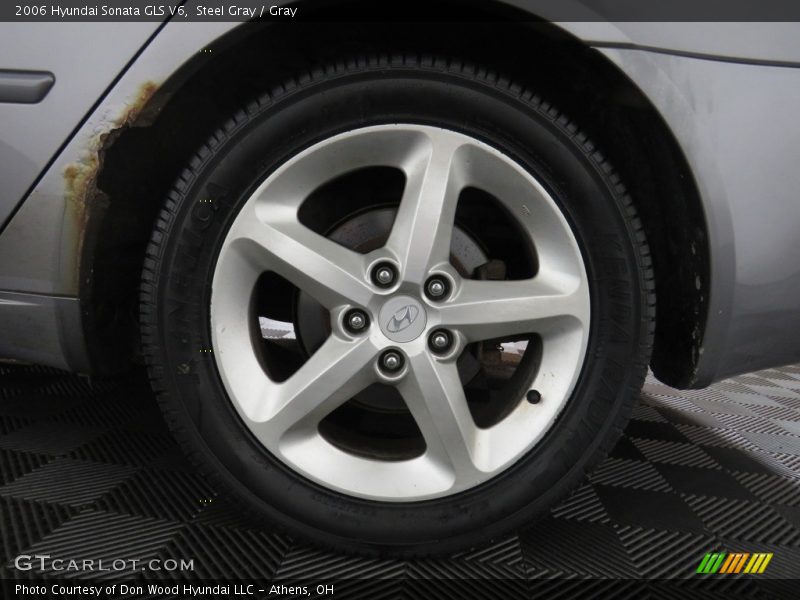 Steel Gray / Gray 2006 Hyundai Sonata GLS V6