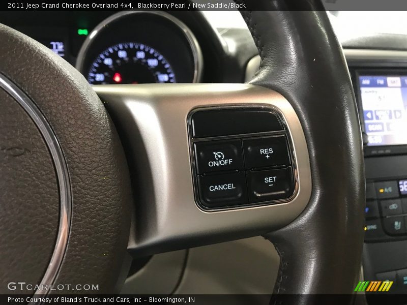 Blackberry Pearl / New Saddle/Black 2011 Jeep Grand Cherokee Overland 4x4