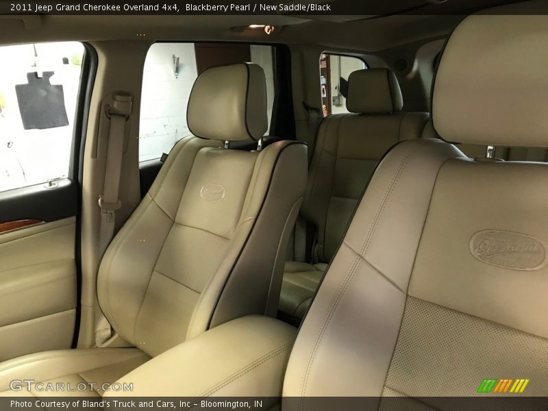 Blackberry Pearl / New Saddle/Black 2011 Jeep Grand Cherokee Overland 4x4