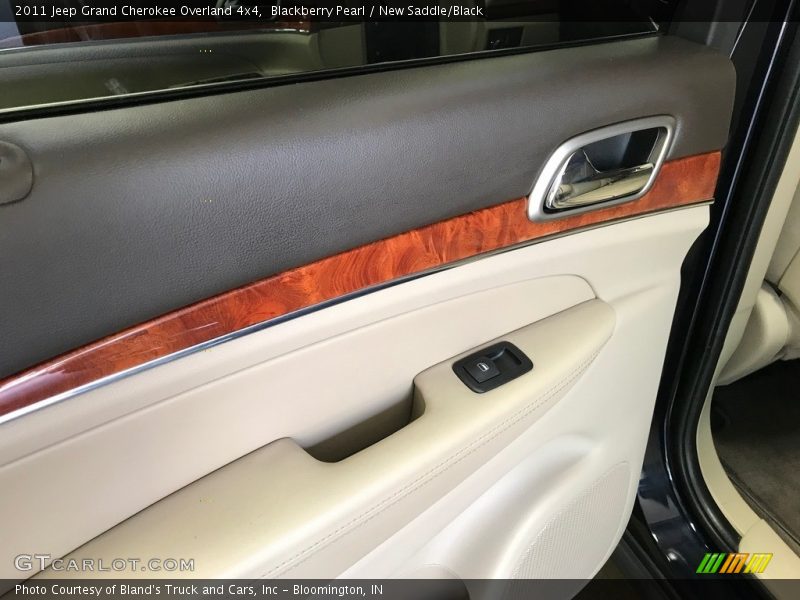 Blackberry Pearl / New Saddle/Black 2011 Jeep Grand Cherokee Overland 4x4
